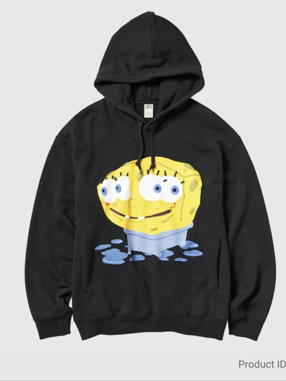 Uniqlo Black SpongeBob Cactus Plant Flea Market Hoodie